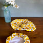 Reusable Bowl/Dish Cover Yellow Pears Design