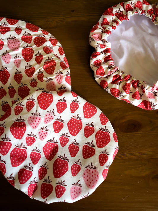 Reusable Bowl/Dish Cover Strawberry Design